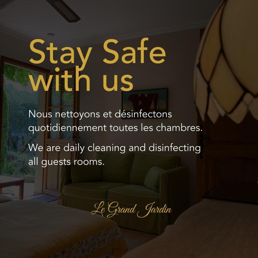 Le Grand Jardin Bed & Breakfast Lafare Exterior photo
